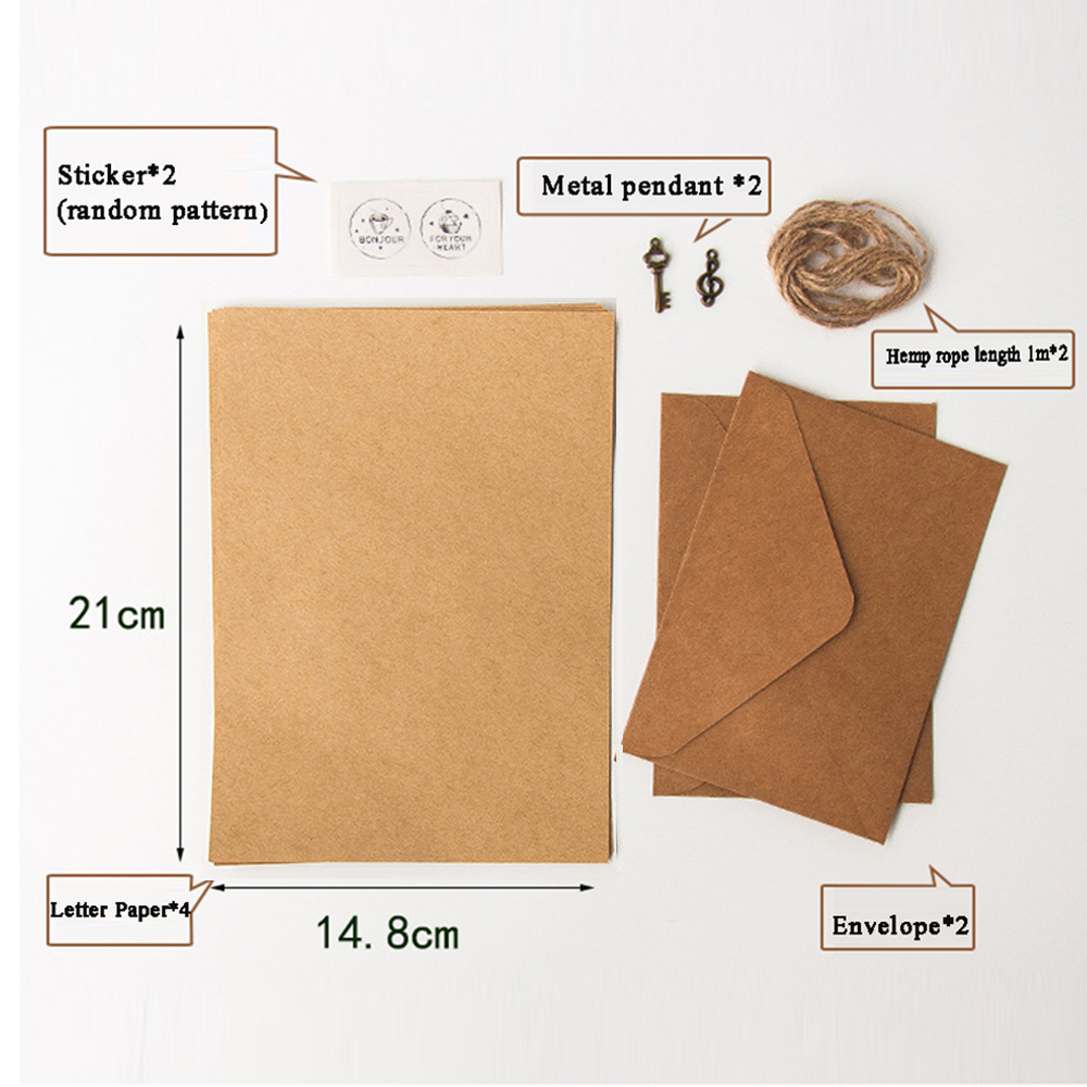 European Style Invitation Enve - огляд і ціна Letter Envelope Kraft