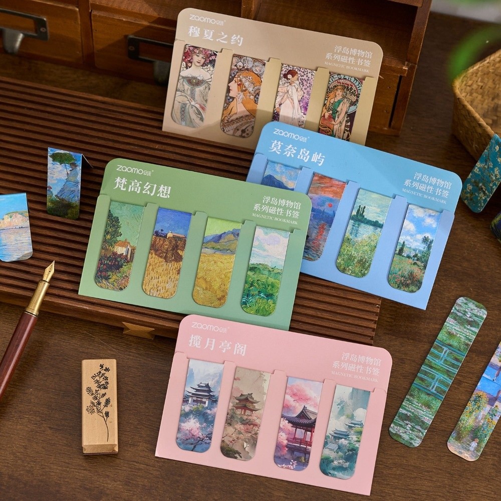 Retro Magnetic Bookmarks Set A - огляд і ціна Paperclip Magnetic Set