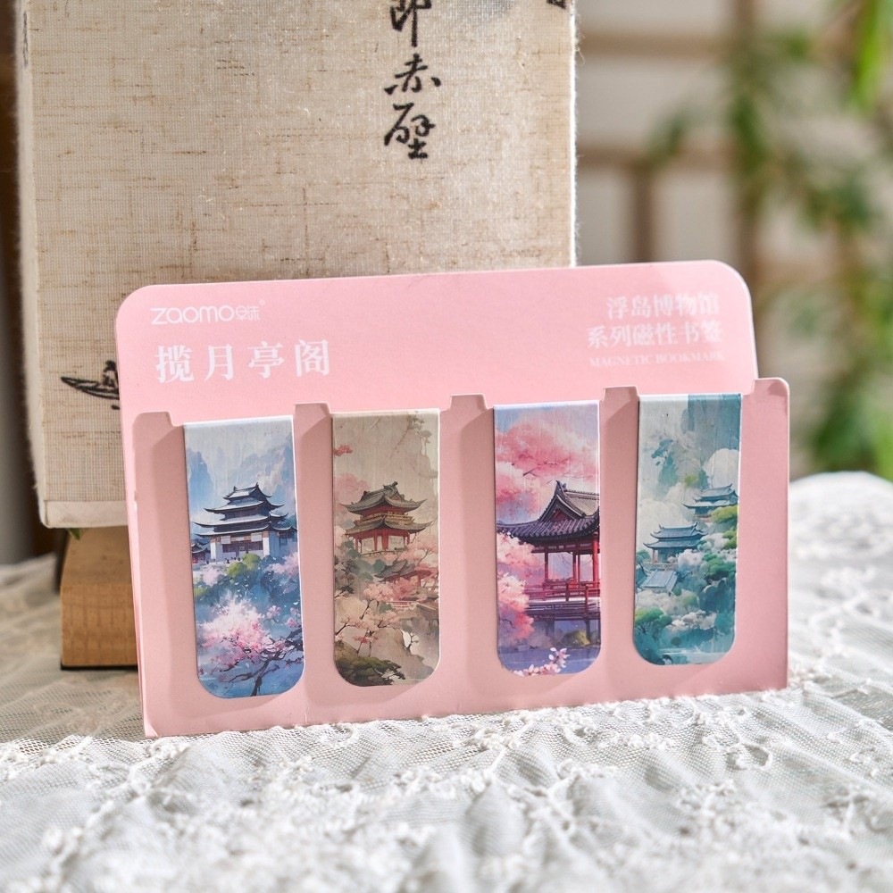 Retro Magnetic Bookmarks Set A - огляд і ціна Paperclip Magnetic Set