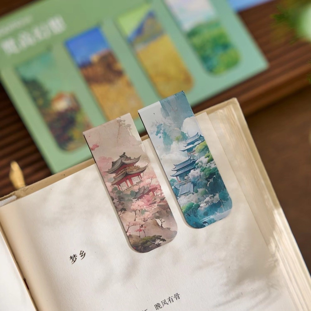 Retro Magnetic Bookmarks Set A - огляд і ціна Paperclip Magnetic Set
