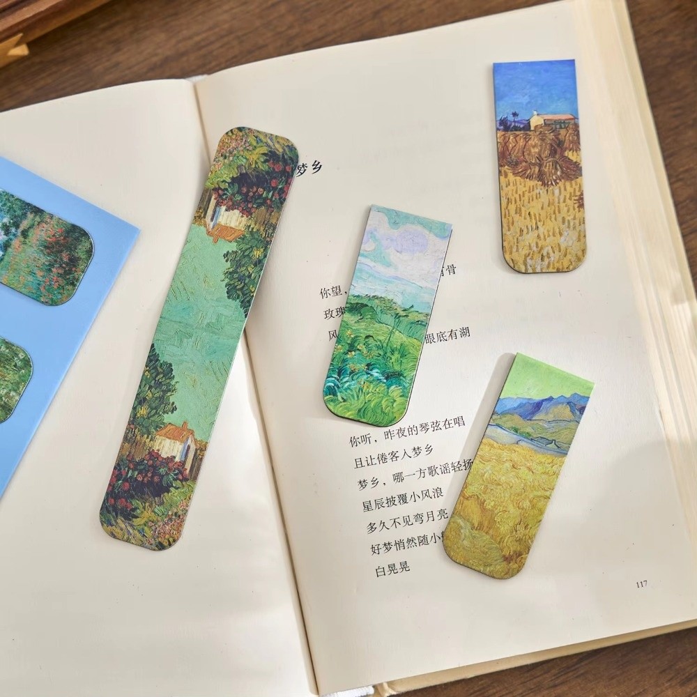 Retro Magnetic Bookmarks Set A - огляд і ціна Paperclip Magnetic Set