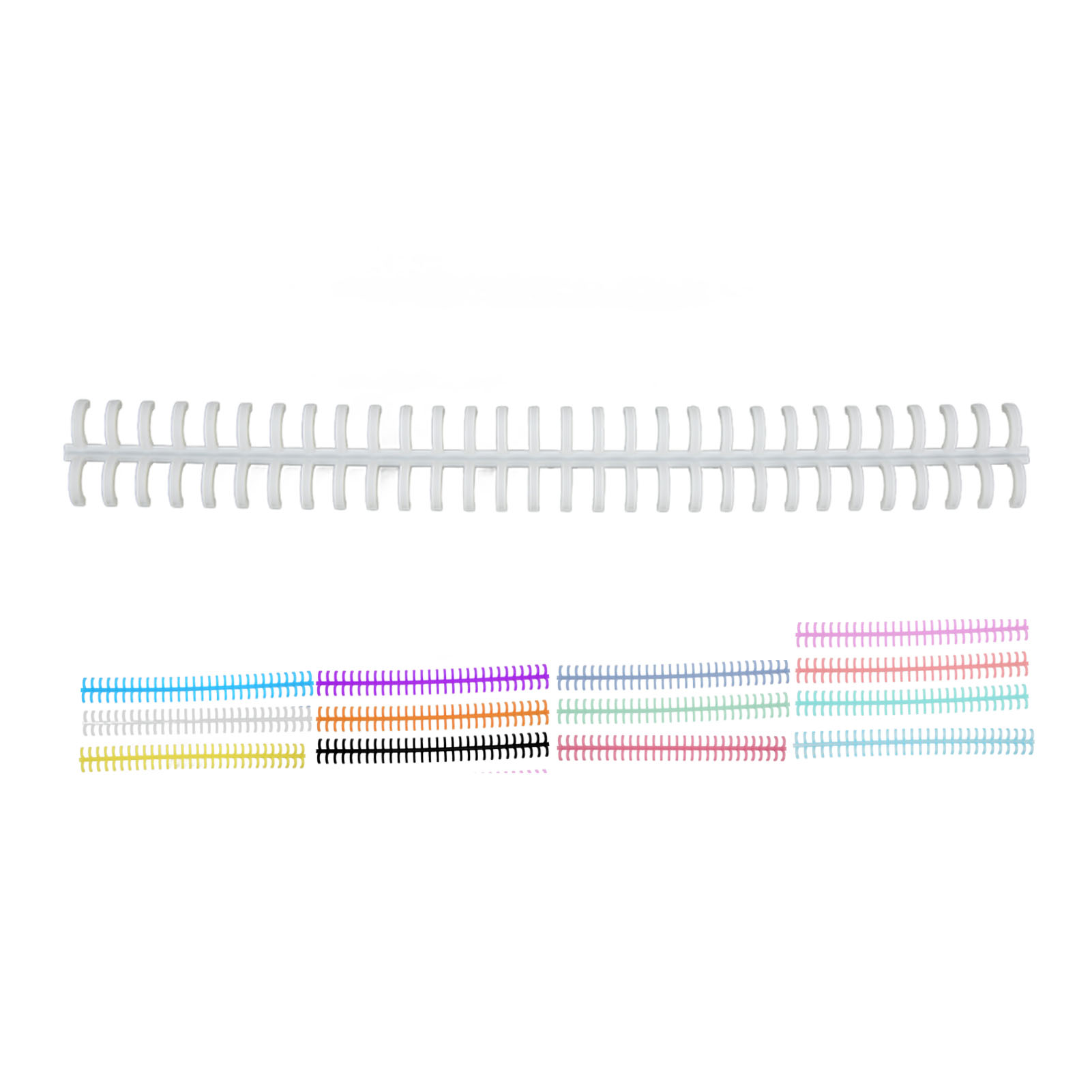 10PCS 30 Hole Loose Leaf Bindi - огляд і ціна Binding Comb Plastic