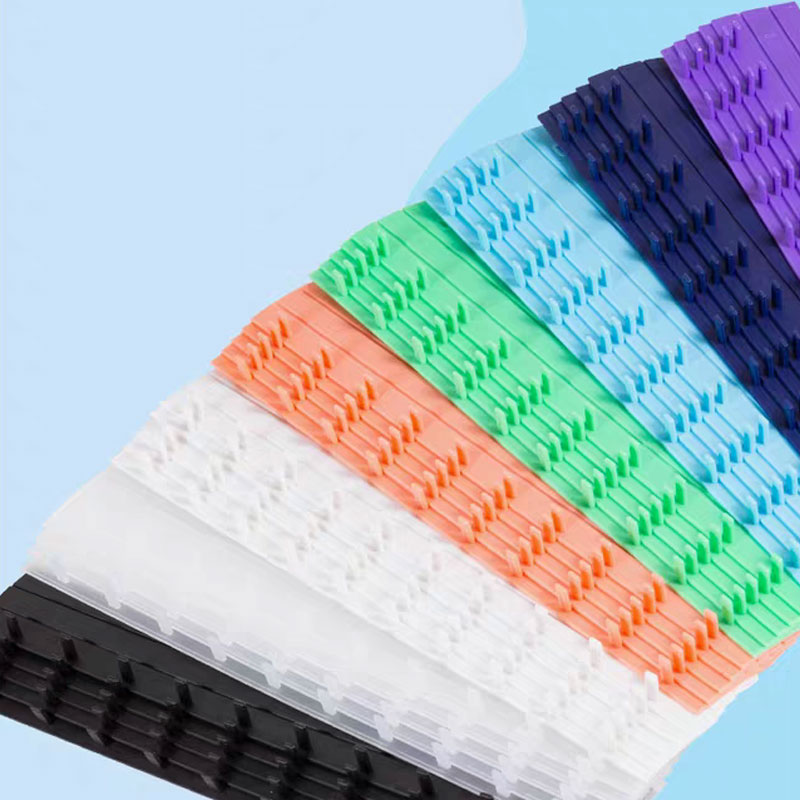 50pcs 10 Holes PVC Binding Str - огляд і ціна Binding Comb Plastic