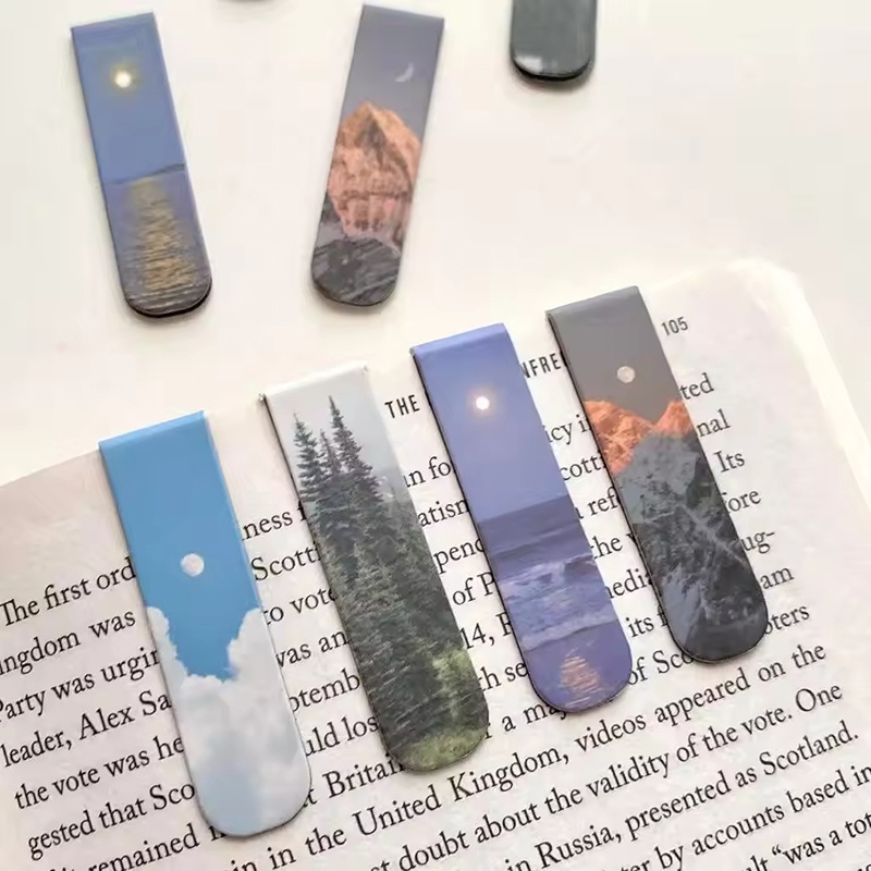 2Pcs/Set Magnetic Bookmarks Be - огляд і ціна Paperclip Magnetic Set