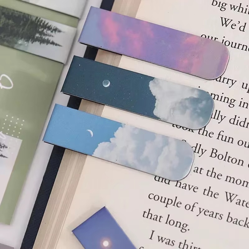 2Pcs/Set Magnetic Bookmarks Be - огляд і ціна Paperclip Magnetic Set