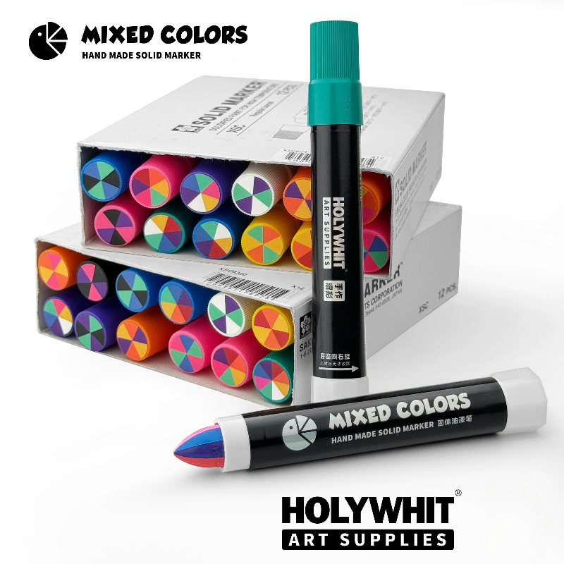 1 Pcs Mixed Solid Oil-Based Wa - огляд і ціна Whiteboard Marker Set