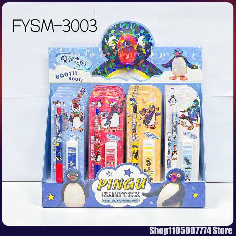 4/24pcs Kawaii Pingu Mechanica - огляд і ціна Mechanical Pencil Lead