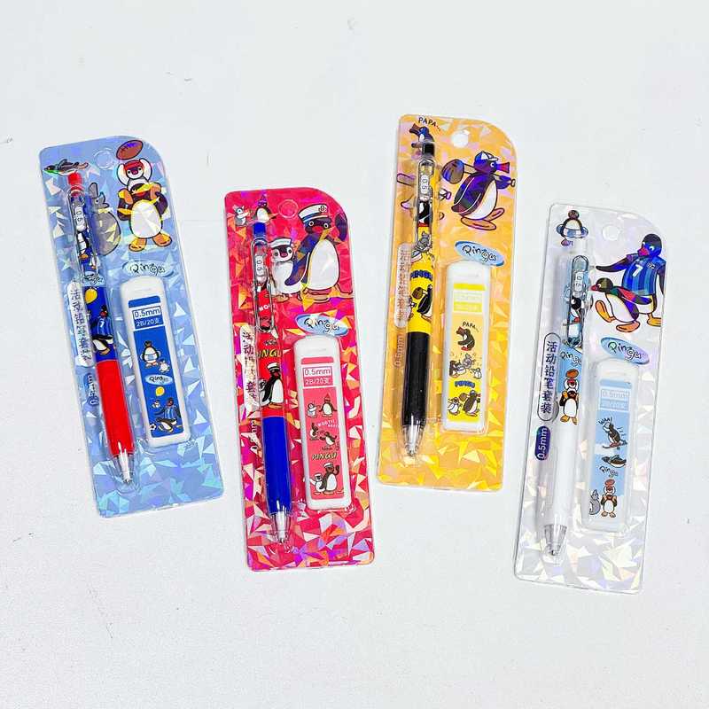 4/24pcs Kawaii Pingu Mechanica - огляд і ціна Mechanical Pencil Lead