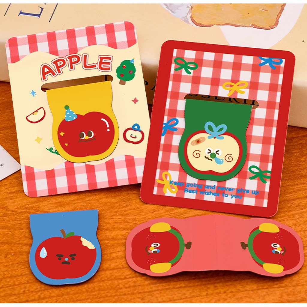 Cute Apple Shaped Magnetic Boo - огляд і ціна Paperclip Magnetic Set