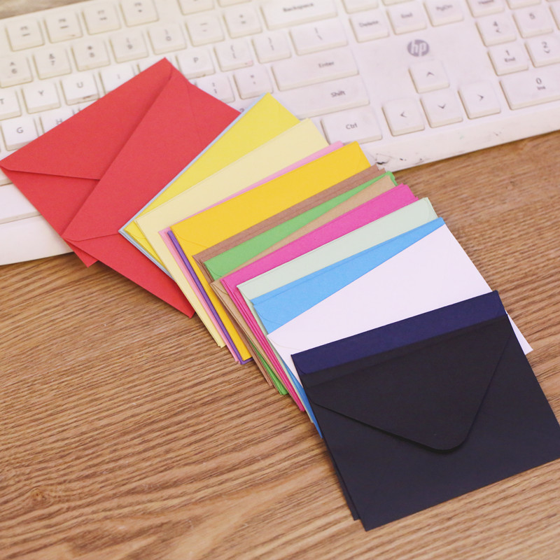 (10 Pieces/Lot) 10*7CM Color M - огляд і ціна Letter Envelope Kraft