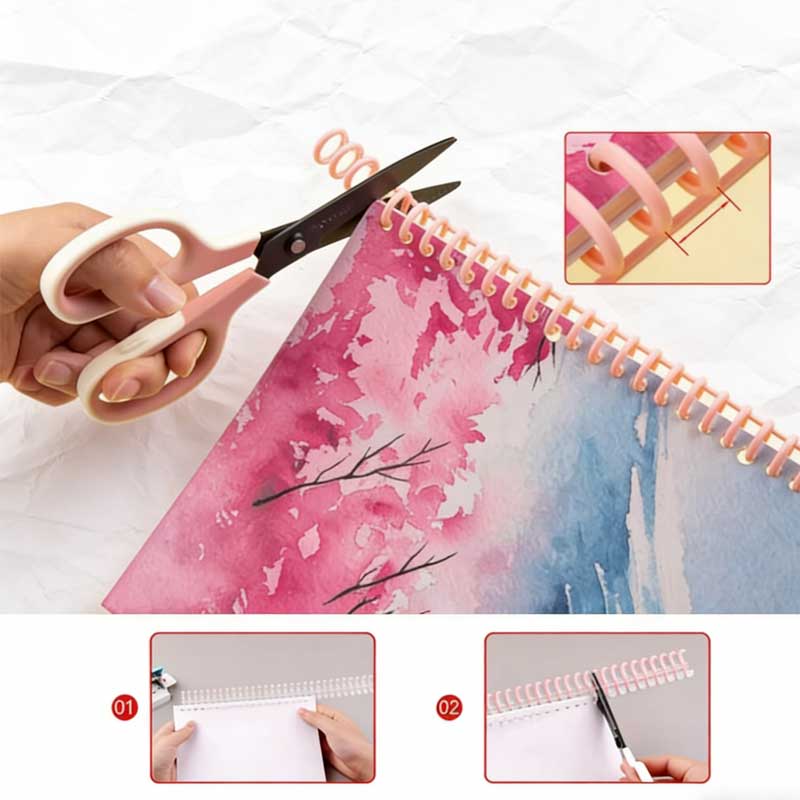 A4 Plastic 30-Hole Loose Leaf  - огляд і ціна Binding Comb Plastic