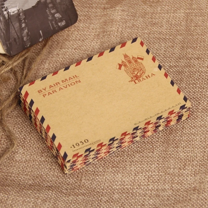 10pcs 9.7*7.5cm  Retro Popular - огляд і ціна Letter Envelope Kraft