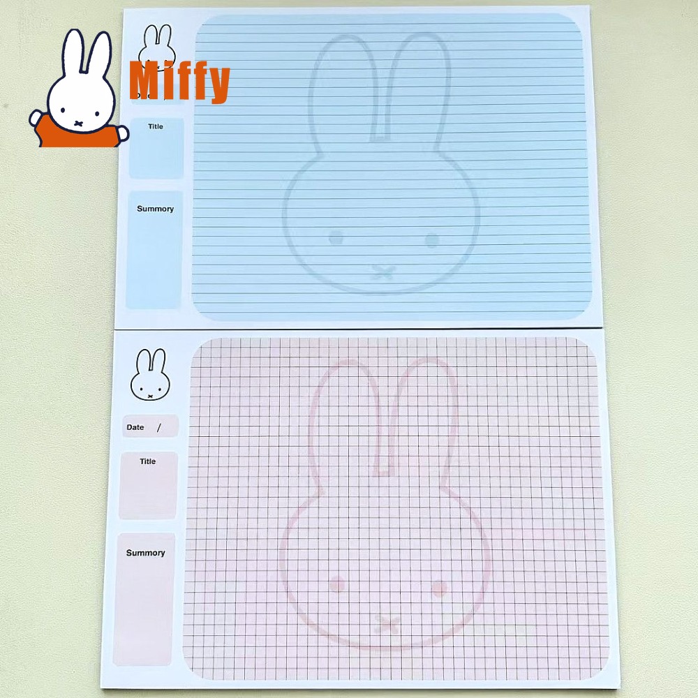 Kawaii Miffy Memo Pad Cute Rab - огляд і ціна Office Supply Office Stationery Items