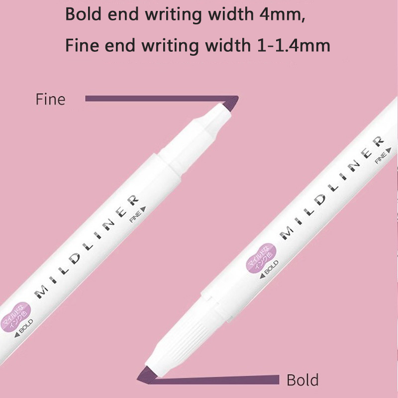 NEW zebra mildliner highlighte - огляд і ціна Highlighter Set Pastel