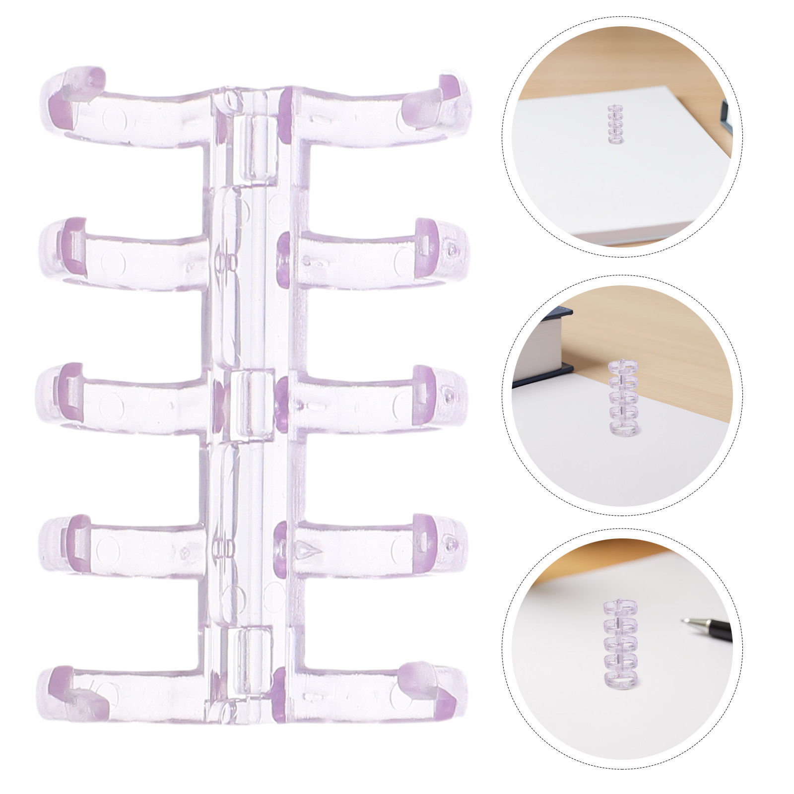 100Pcs Plastic Loose Leaf Bind - огляд і ціна Binding Comb Plastic