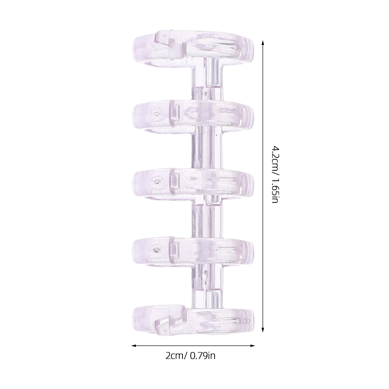 100Pcs Plastic Loose Leaf Bind - огляд і ціна Binding Comb Plastic