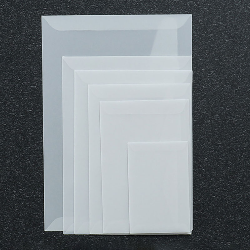 50pcs Translucent Blank Envelo - огляд і ціна Letter Envelope Kraft