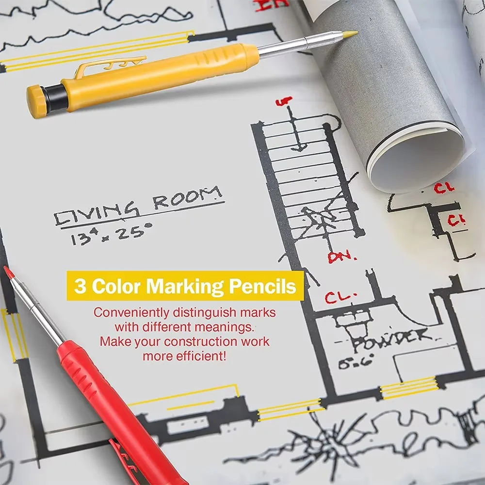 Solid Carpenter Pencil Set Woo - огляд і ціна Mechanical Pencil Lead