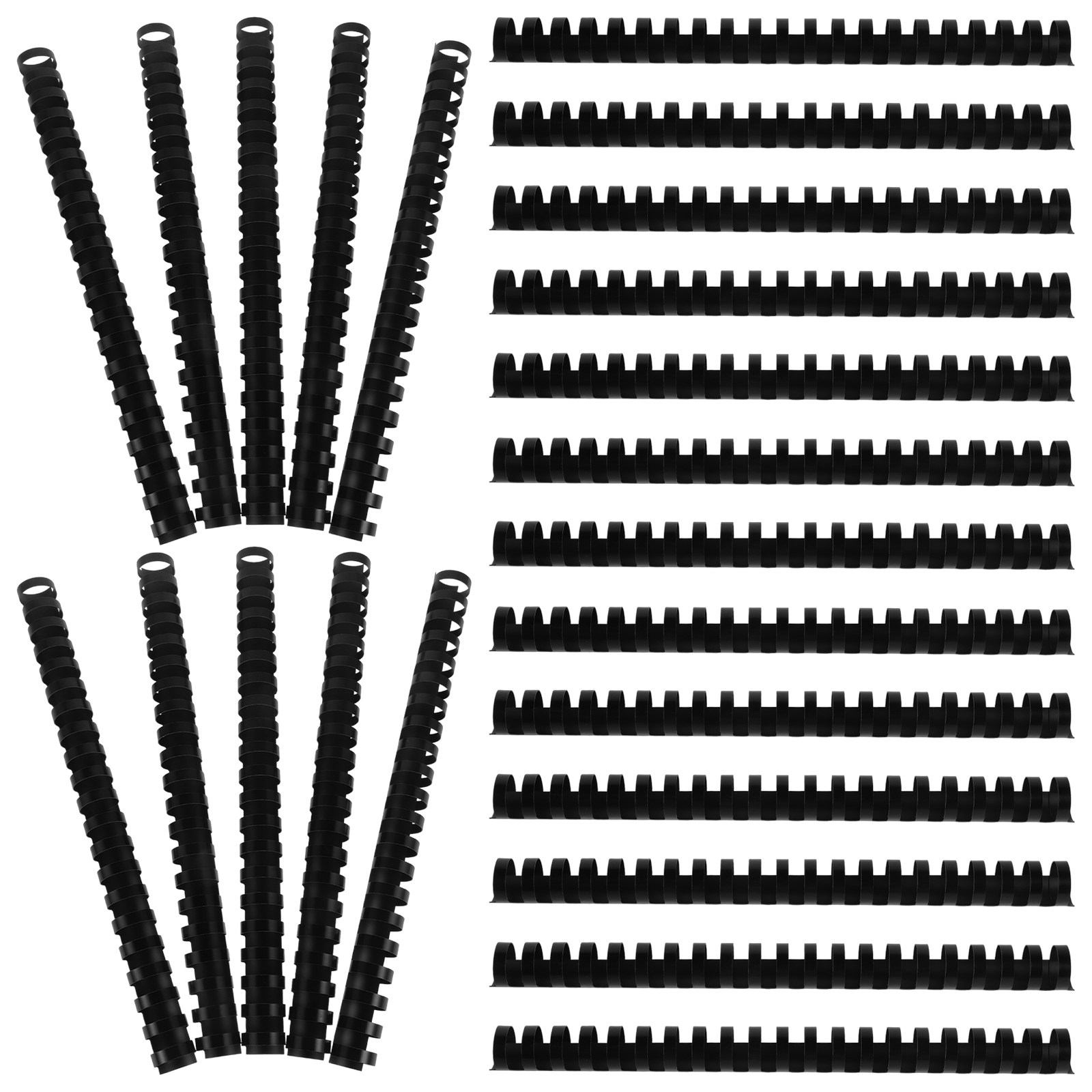 50Pcs Binding Combs 21 Rings P - огляд і ціна Binding Comb Plastic