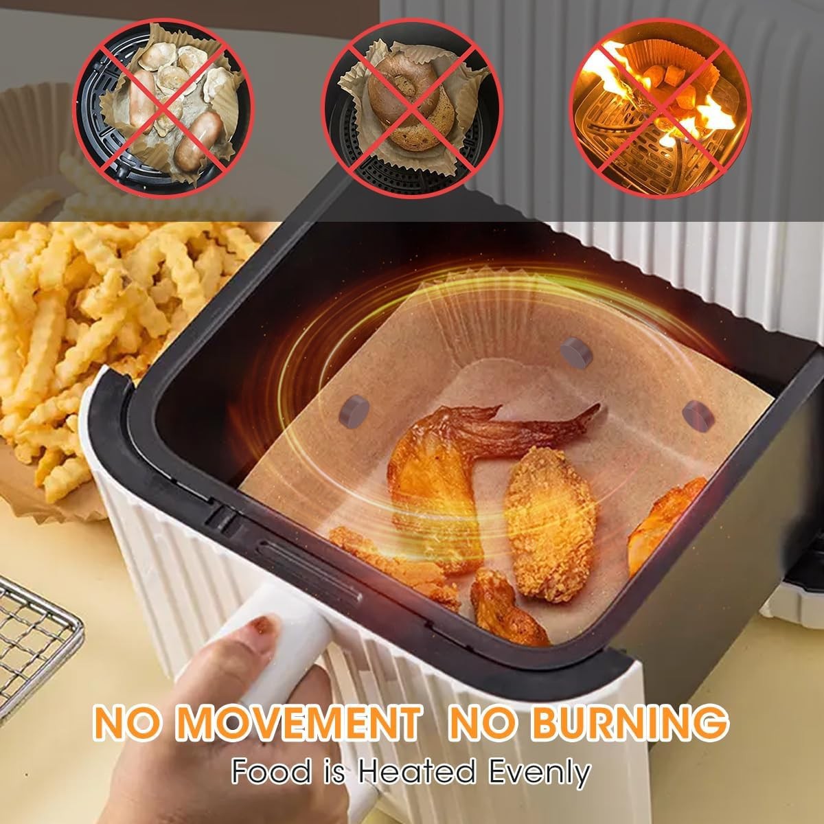 Air Fryer Magnetic Silicone Cl - огляд і ціна Paperclip Magnetic Set