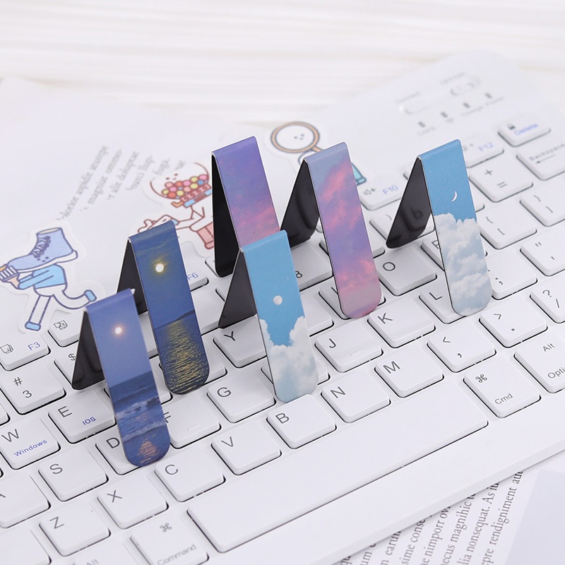 2Pcs/Set Magnetic Bookmarks Be - огляд і ціна Paperclip Magnetic Set