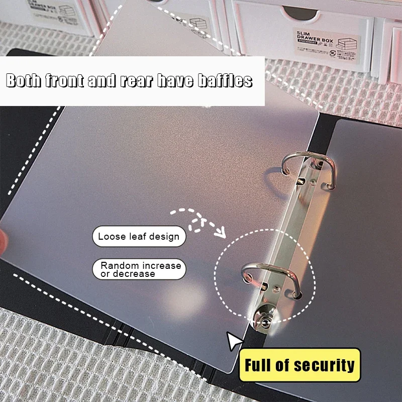 Kawaii A4/A5 Binder Photocard  - огляд і ціна Binding Comb Plastic