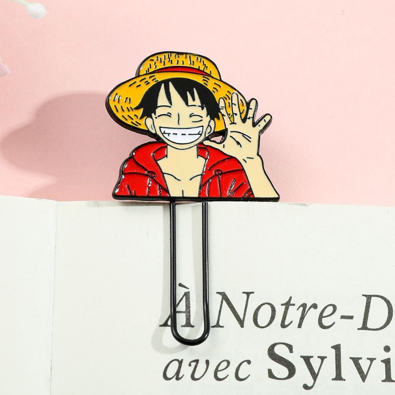 New One Piece Luffy Roronoa Zo - огляд і ціна Paperclip Magnetic Set