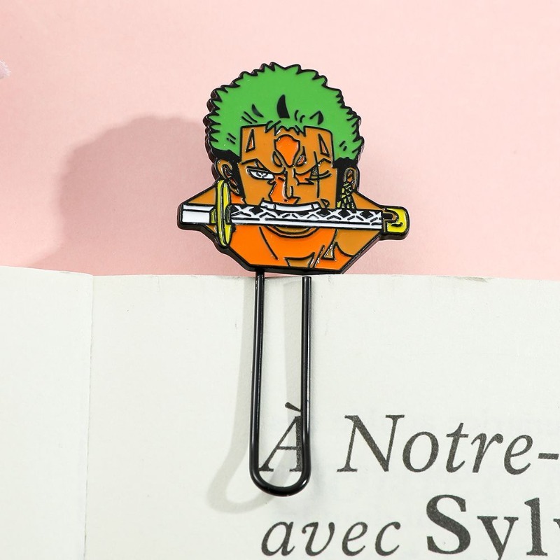 New One Piece Luffy Roronoa Zo - огляд і ціна Paperclip Magnetic Set
