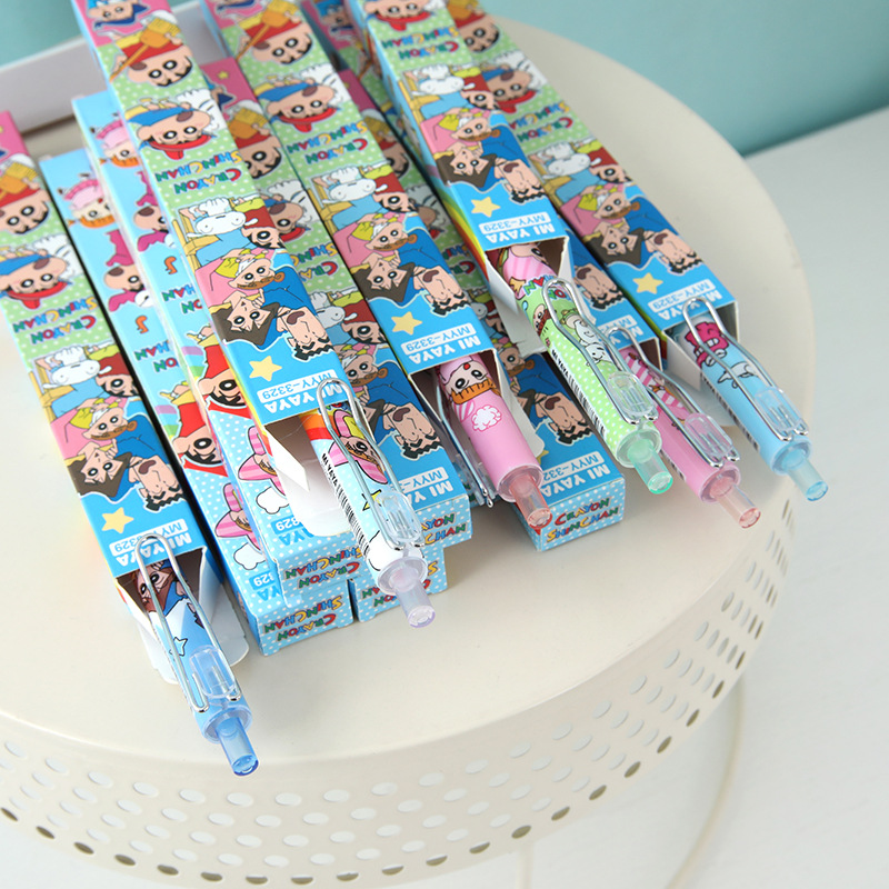 6Pcs Cartoon Crayon Shin-Chan  - огляд і ціна Is Stationery Office Supply