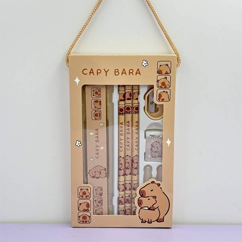 1Set Capybara Cartoon Pencil W - огляд і ціна Office Supply Office Stationery Items
