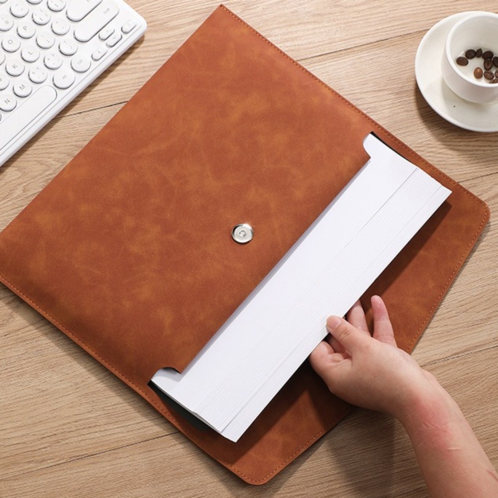 File Bag PU Leather Archive Fo - огляд і ціна Is Stationery Office Supply