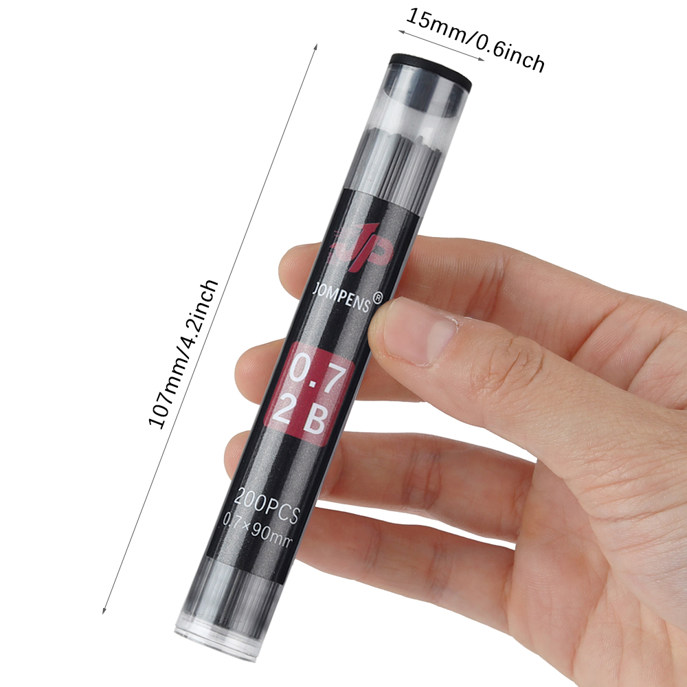 1box Large Capacity Round Tube - огляд і ціна Mechanical Pencil Lead