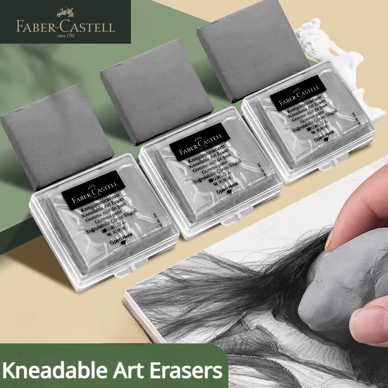 Faber-Castell 2pcs Drawing Art - огляд і ціна Rubber Eraser Kneaded