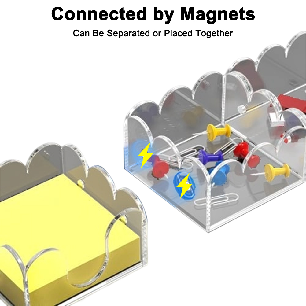 Magnetic 3-in-1 Acrylic Sticky - огляд і ціна Paperclip Magnetic Set